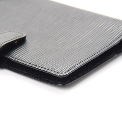 Louis Vuitton Epi Small Ring Agenda Black 12 of 13