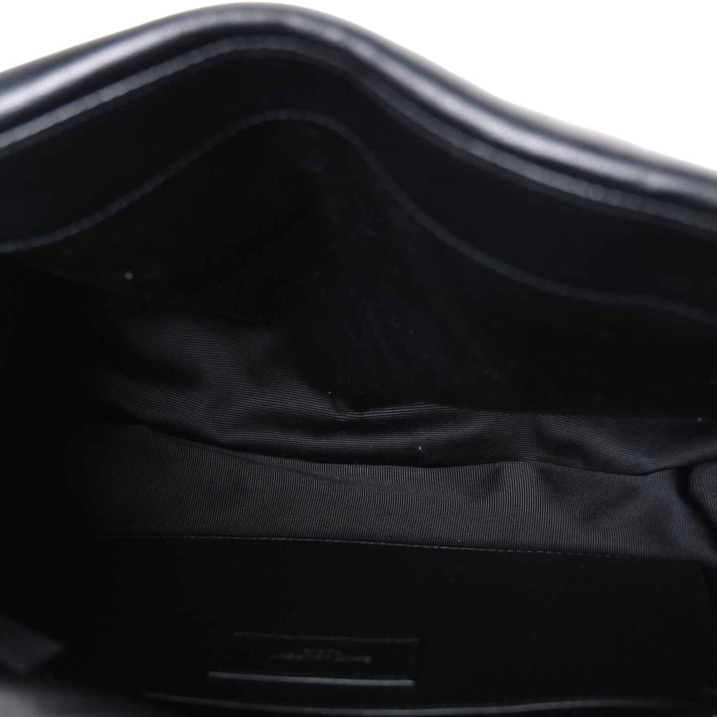 Lambskin Matelasse Monogram Medium Jamie 4.3 Black