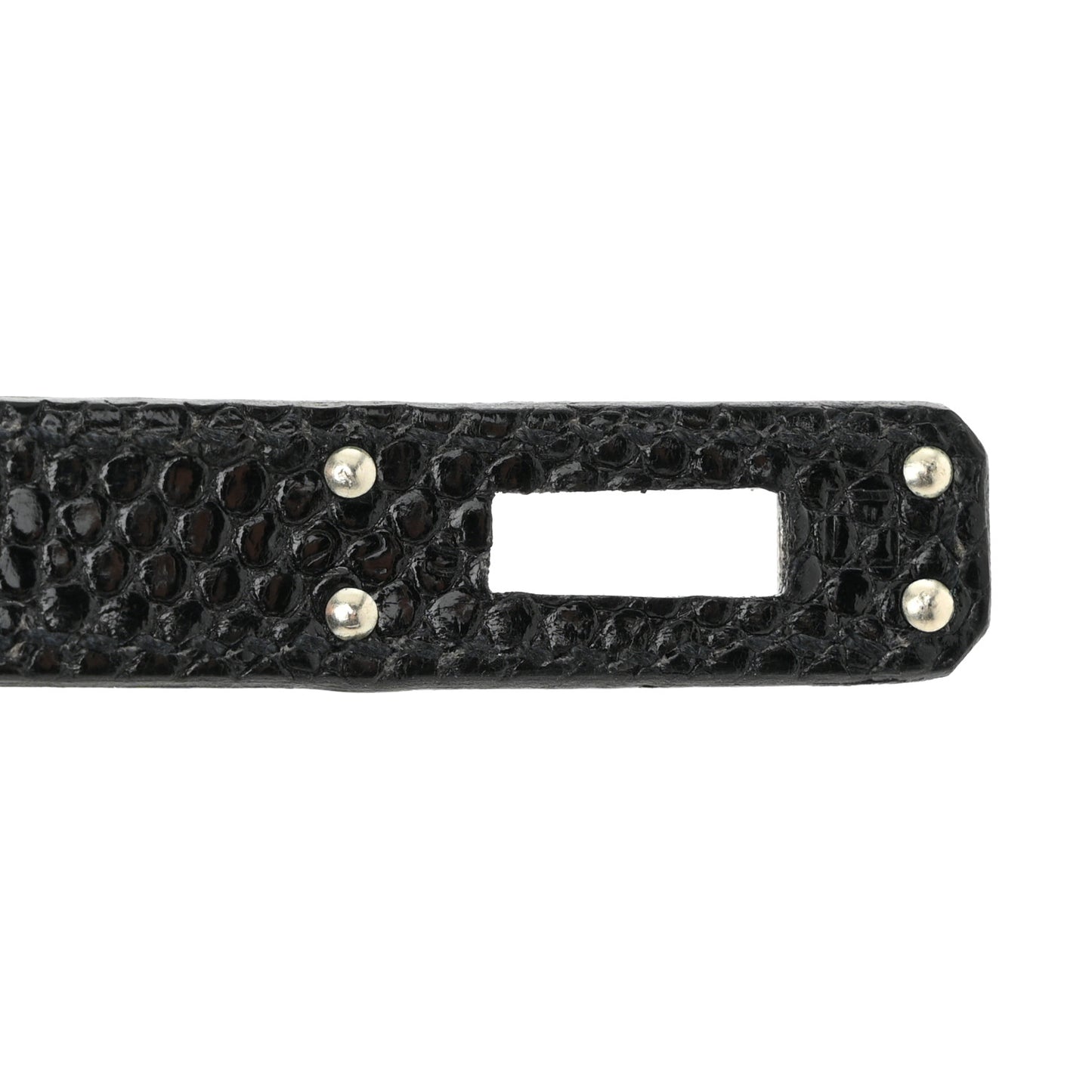 Lizard Kelly Pochette Clutch Black
