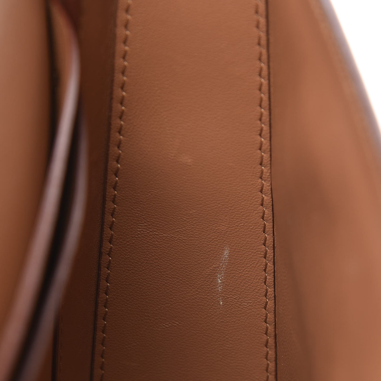 Calfskin Two Tone Large Grace Bag Nutmeg Pale Blue
