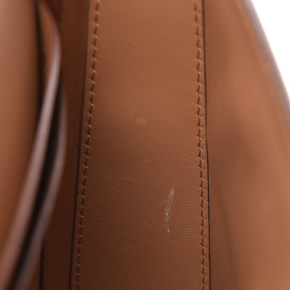 Burberry Calfskin Two Tone Large Grace Bag Nutmeg Pale Blue 12 of 12