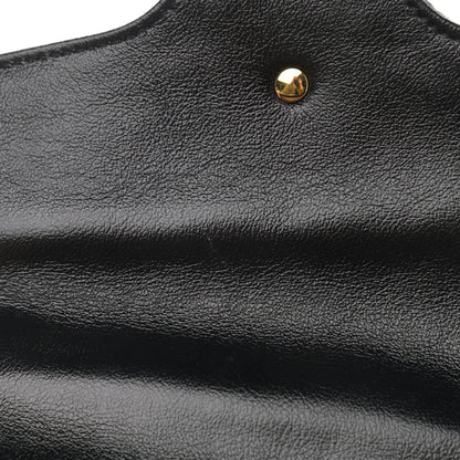 Gucci Monogram Matelasse Diagonal Small GG Marmont Shoulder Bag Beige Black 11 of 12
