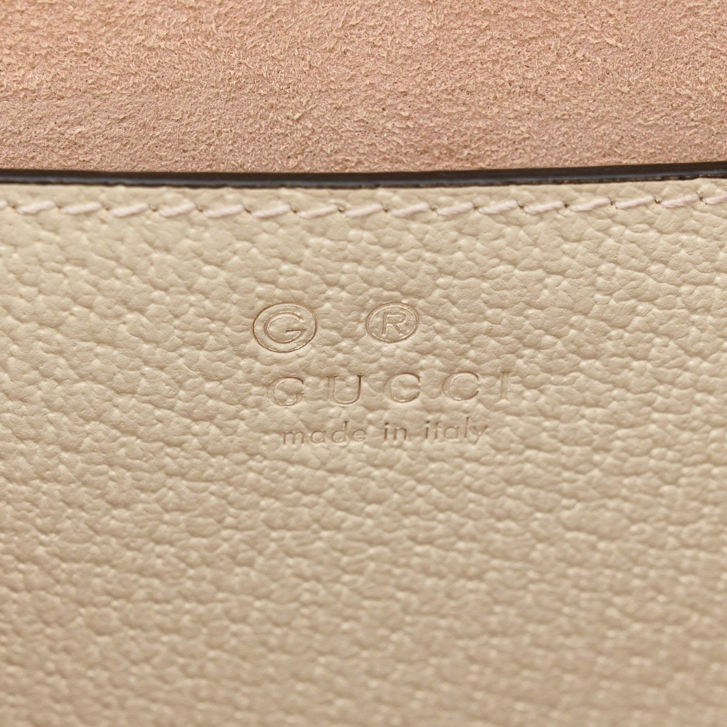 Gucci Textured Calfskin Web Small Ophidia Tote Bag Mystic White 6 of 15