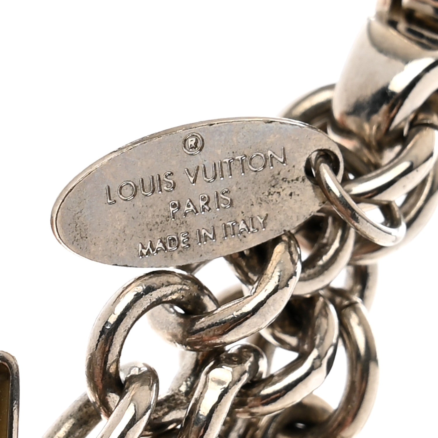 Louis Vuitton Fleur d'Epi Bag Charm Ivory 2 of 5
