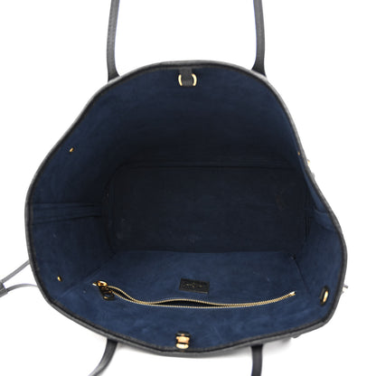 Louis Vuitton Empreinte Monogram Giant Neverfull MM Black 5 of 9
