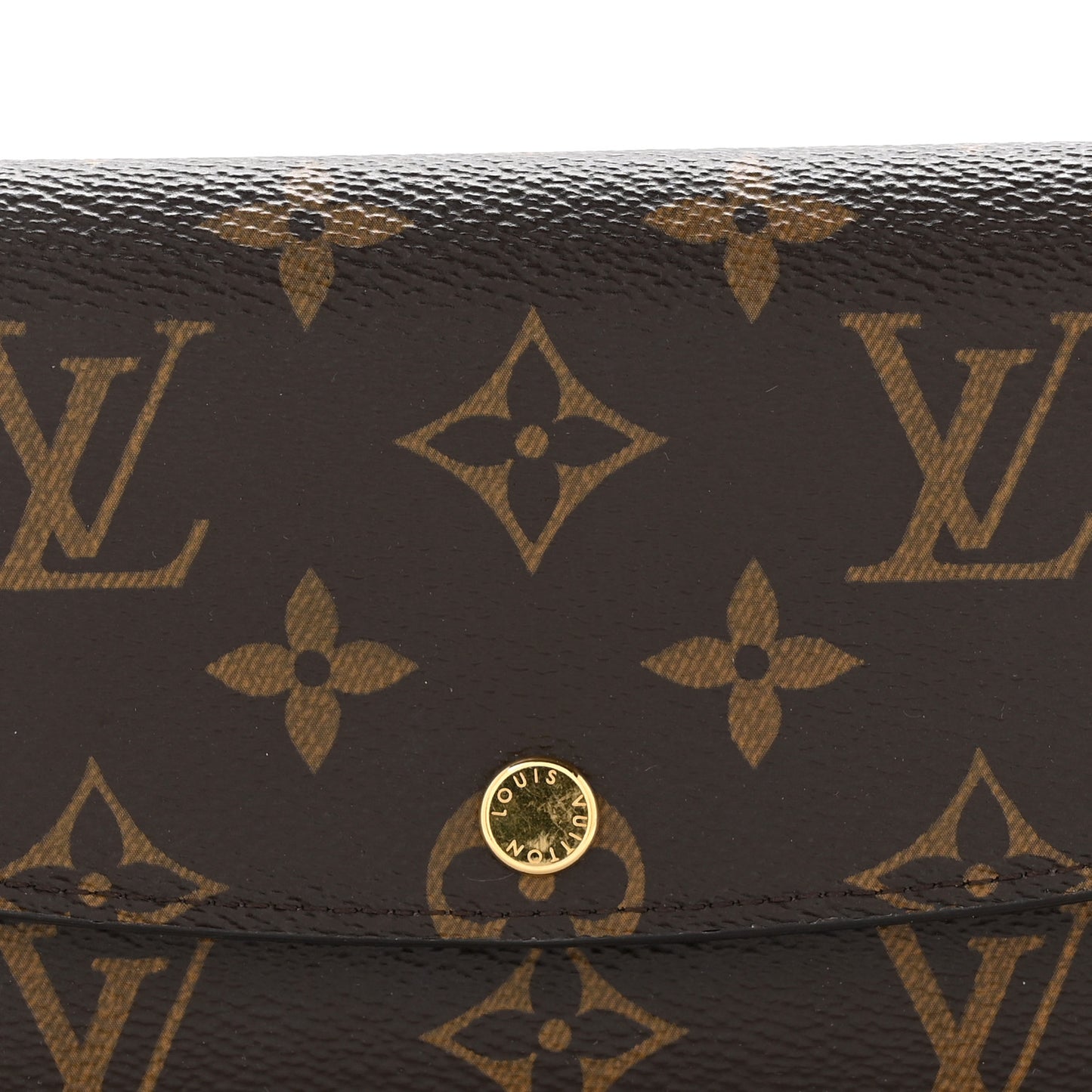 Monogram Emilie Wallet Rose Ballerine