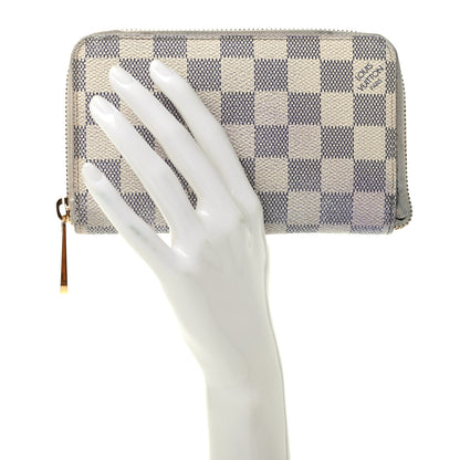 Louis Vuitton Damier Azur Compact Zippy Wallet 2 of 12