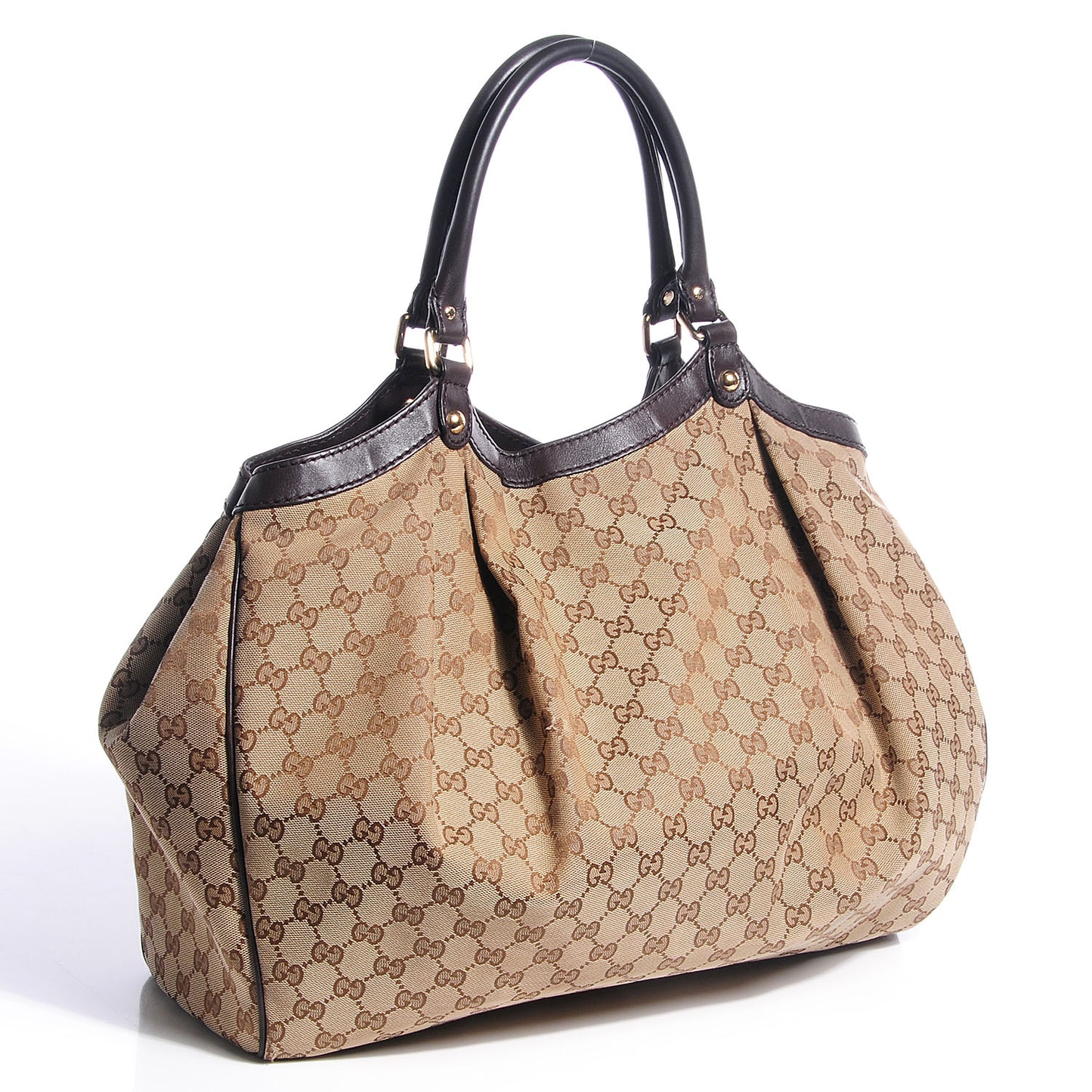 Monogram Large Sukey Tote Dark Brown