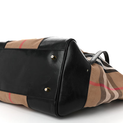 Burberry House Check Medium Canterbury Tote Black 11 of 13