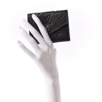 Louis Vuitton Empreinte Zoe Wallet Black 2 of 10