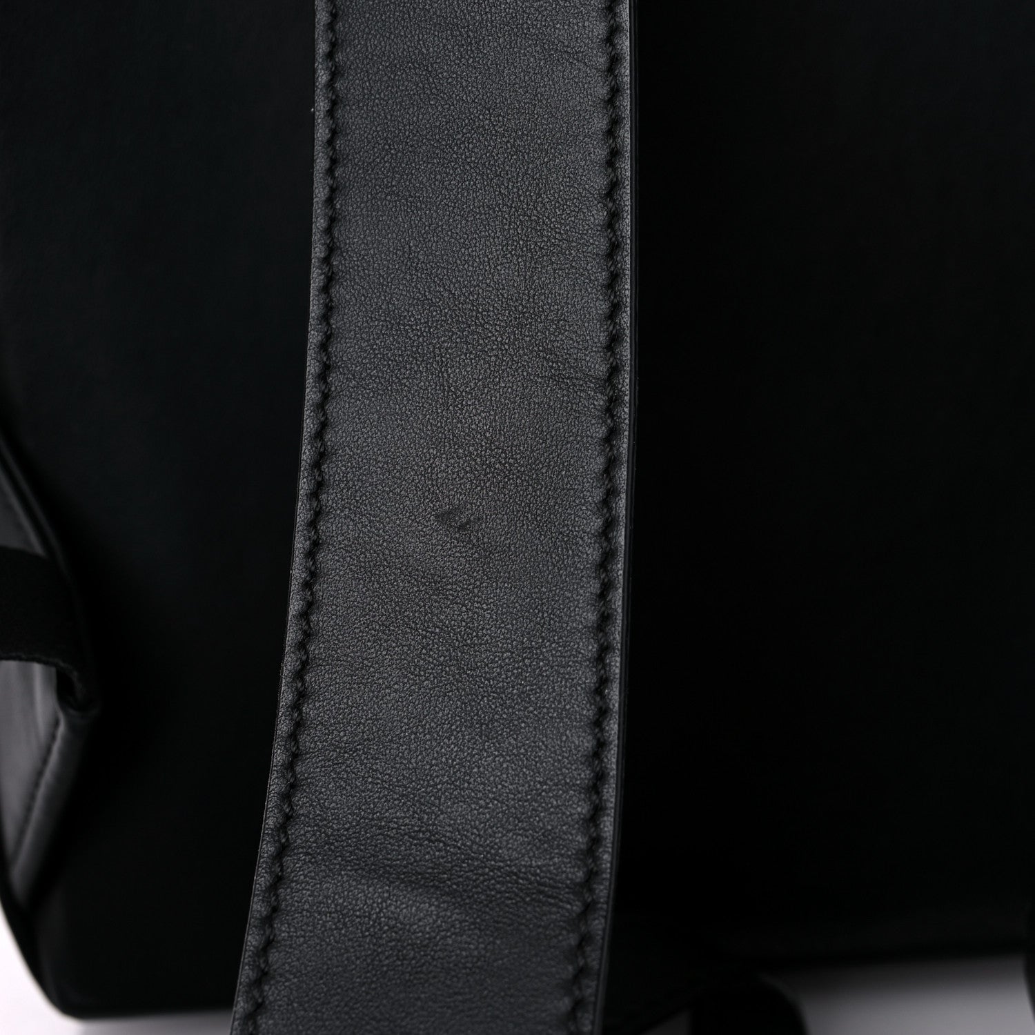 Fendi Vitello Grace Light Logo Fendi Pack Backpack Black 11 of 12