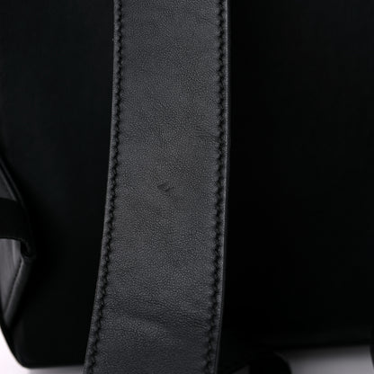 Fendi Vitello Grace Light Logo Fendi Pack Backpack Black 11 of 12