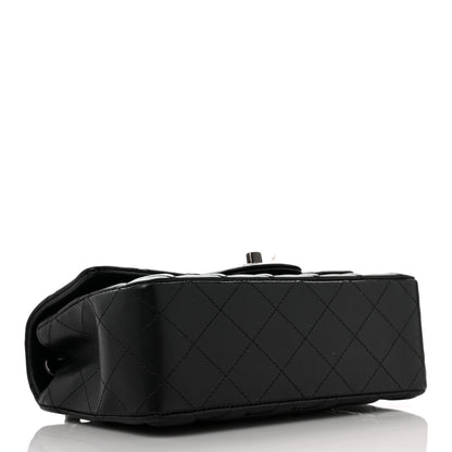 Chanel Lambskin Quilted Mini Rectangular Flap So Black 4 of 10