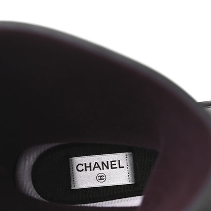 Chanel Caoutchouk CC High Boots 40 Black 9 of 13