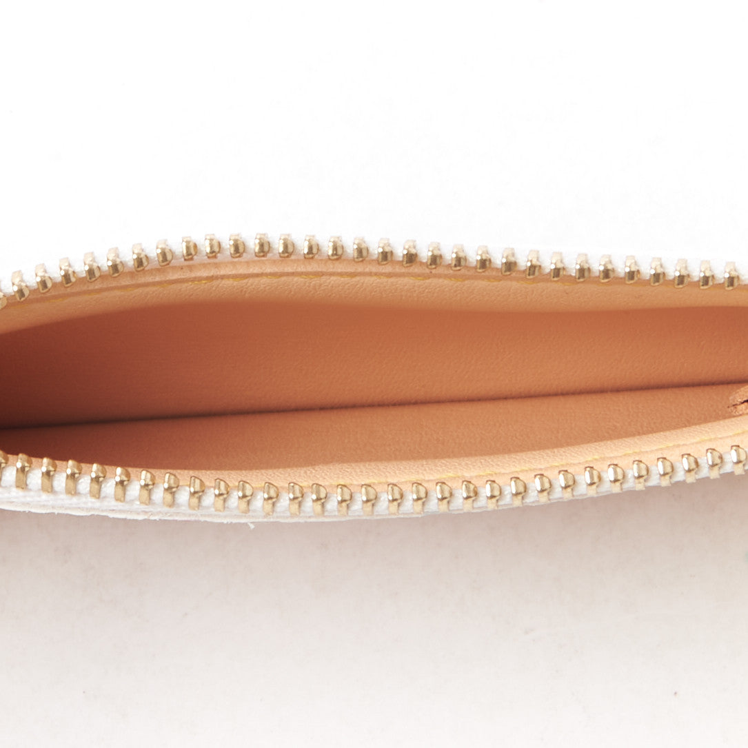 Monogram Multicolor Key Pouch White