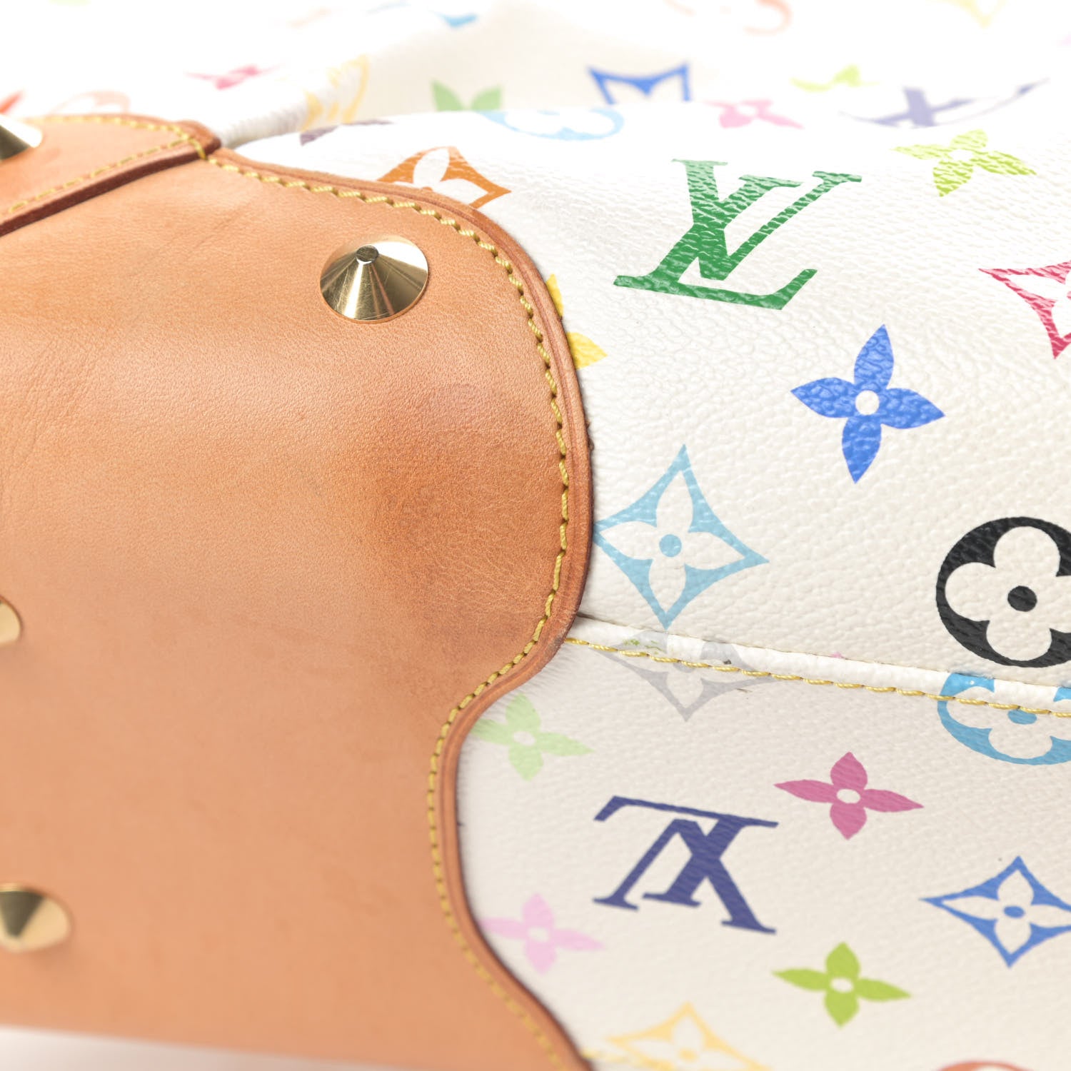 Louis Vuitton Monogram Multicolor Judy GM White 13 of 16