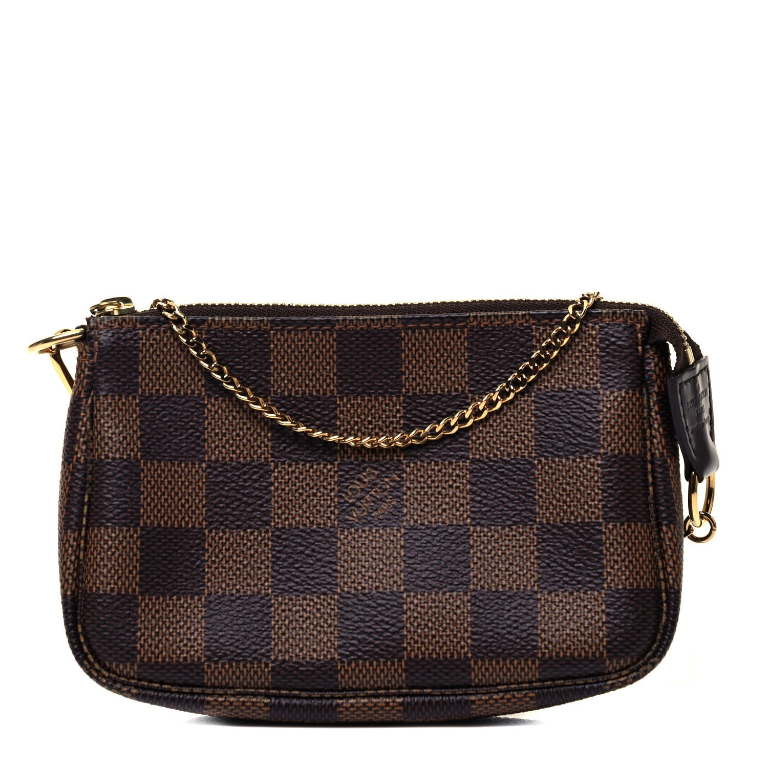 Louis Vuitton Damier Ebene Mini Pochette Accessories 1 of 9