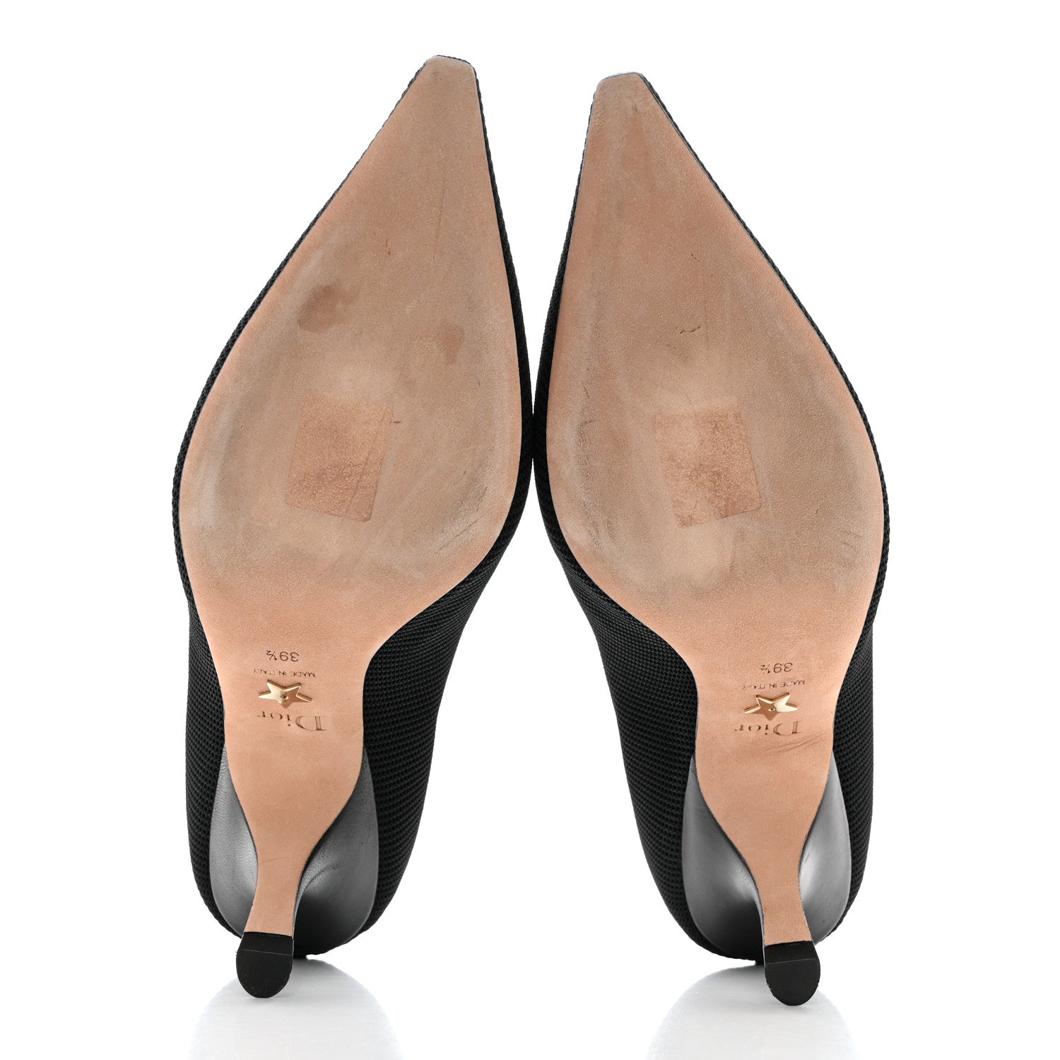 Christian Dior Technical Canvas J'Adior Ribbon Pumps 39.5 Black 5 of 9