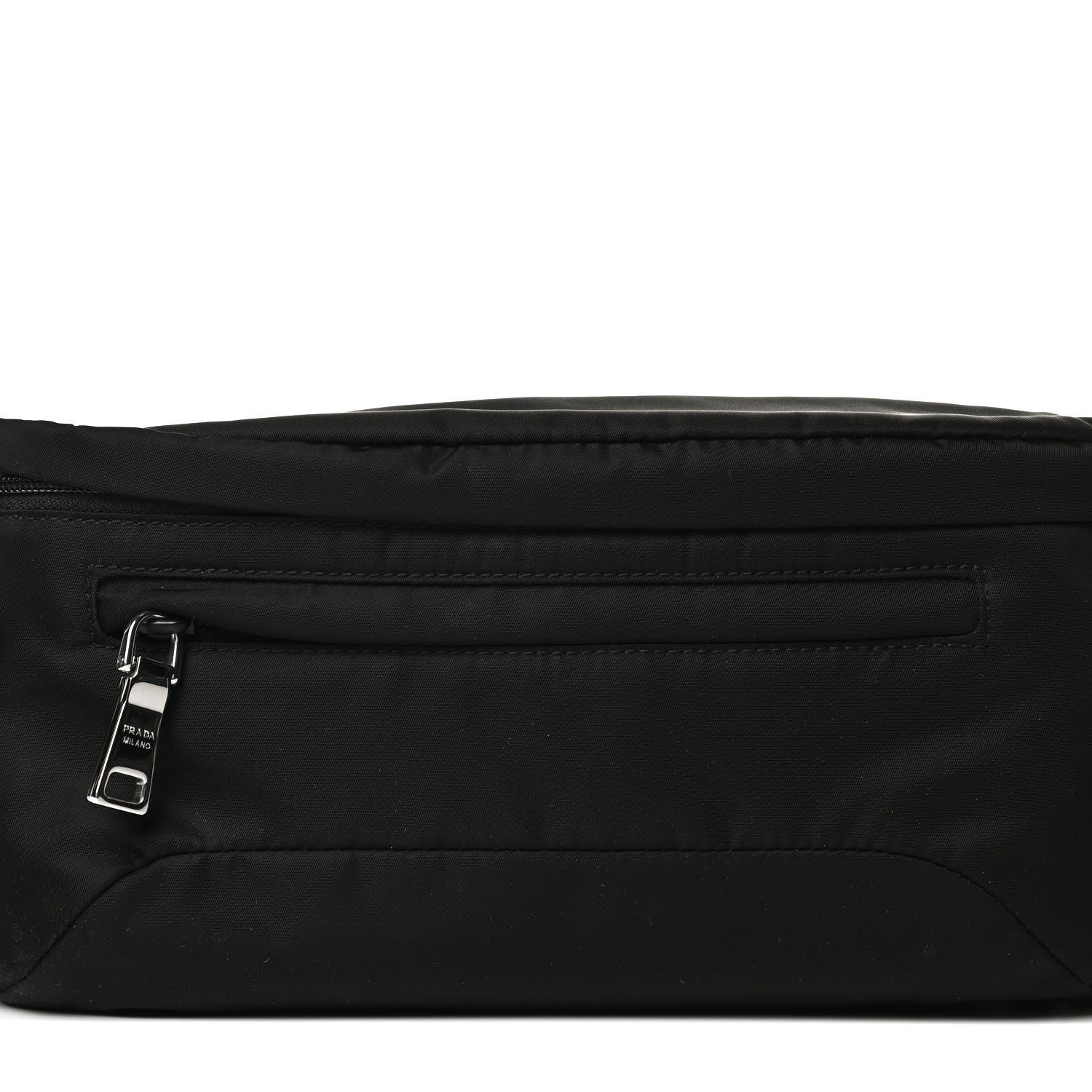 Prada Tessuto Nylon Belt Bag Black 7 of 14