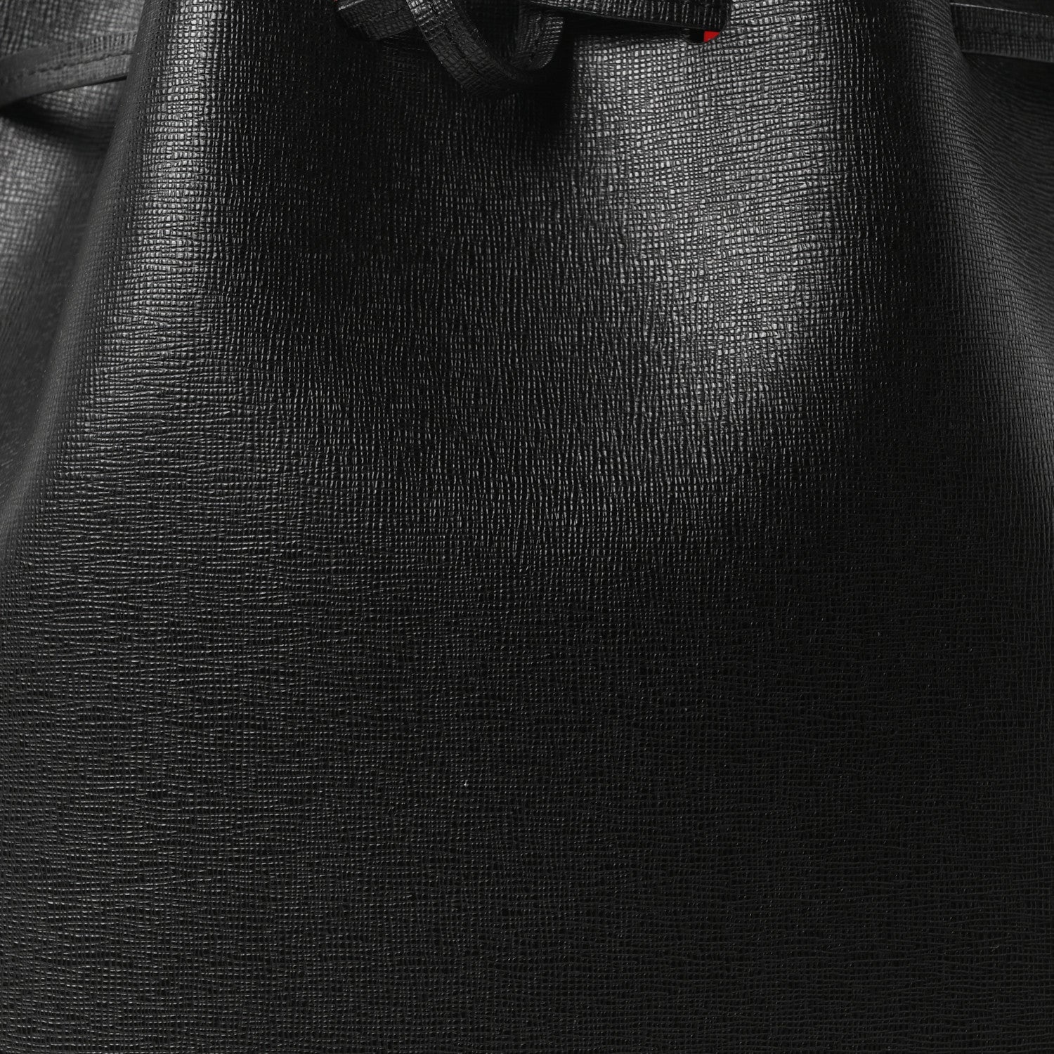 Mansur Gavriel Saffiano Bucket Bag Black Flamma 9 of 11