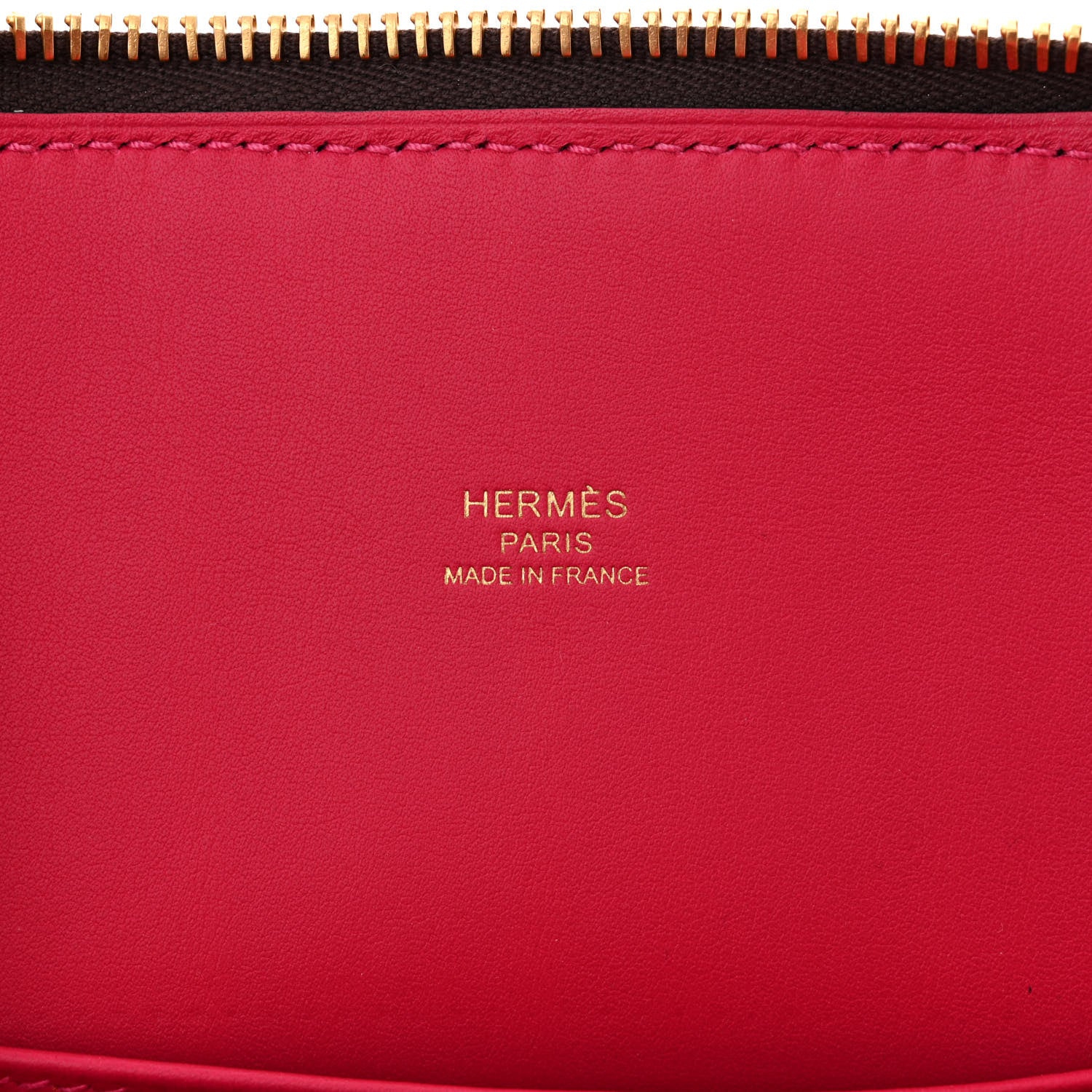 Hermes Evercolor Verso 1923 Bolide 25 Rouge Sellier Framboise 6 of 12