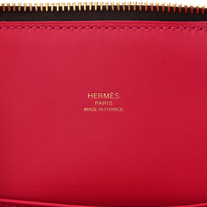 Hermes Evercolor Verso 1923 Bolide 25 Rouge Sellier Framboise 6 of 12