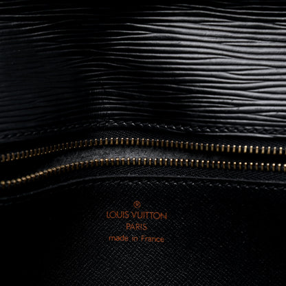 Louis Vuitton Epi Pochette Sellier Dragonne Clutch Black 4 of 6
