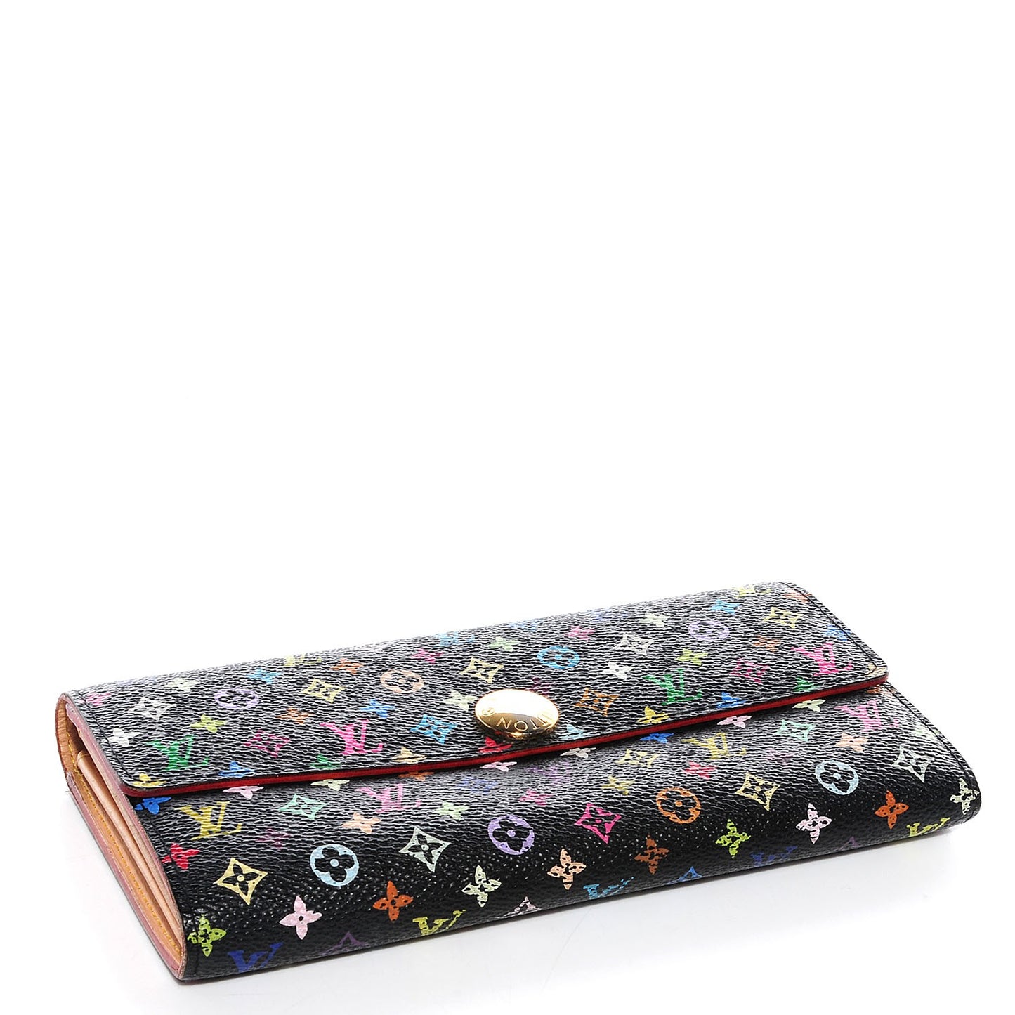 Monogram Multicolor Sarah Wallet Black