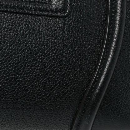 Celine Drummed Calfskin Mini Luggage Black 15 of 17