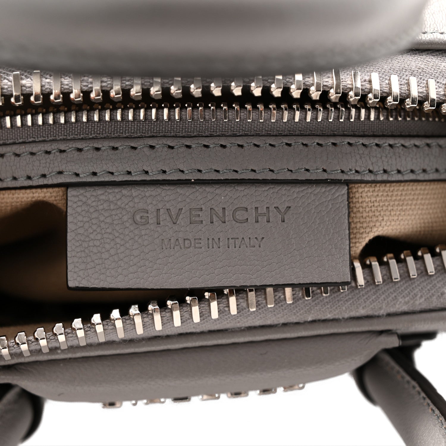 Givenchy Sugar Goatskin Small Antigona Pearl Grey 6 of 11