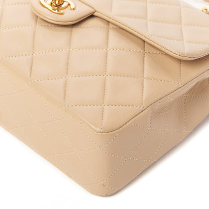 Chanel Lambskin Quilted Small Single Flap Beige 4 of 9
