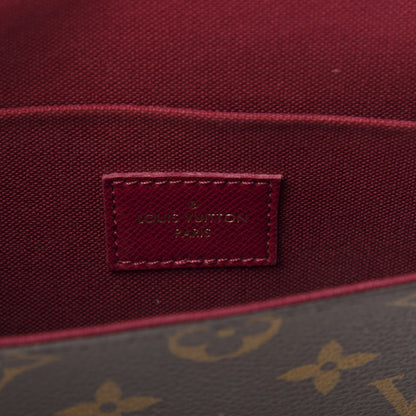 Louis Vuitton Monogram Pochette Felicie Chain Wallet Fuchsia 8 of 12