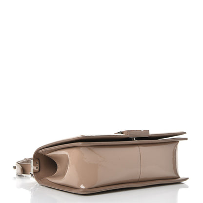Chanel Patent Quilted Medium Plexiglass Boy Flap Beige 4 of 9