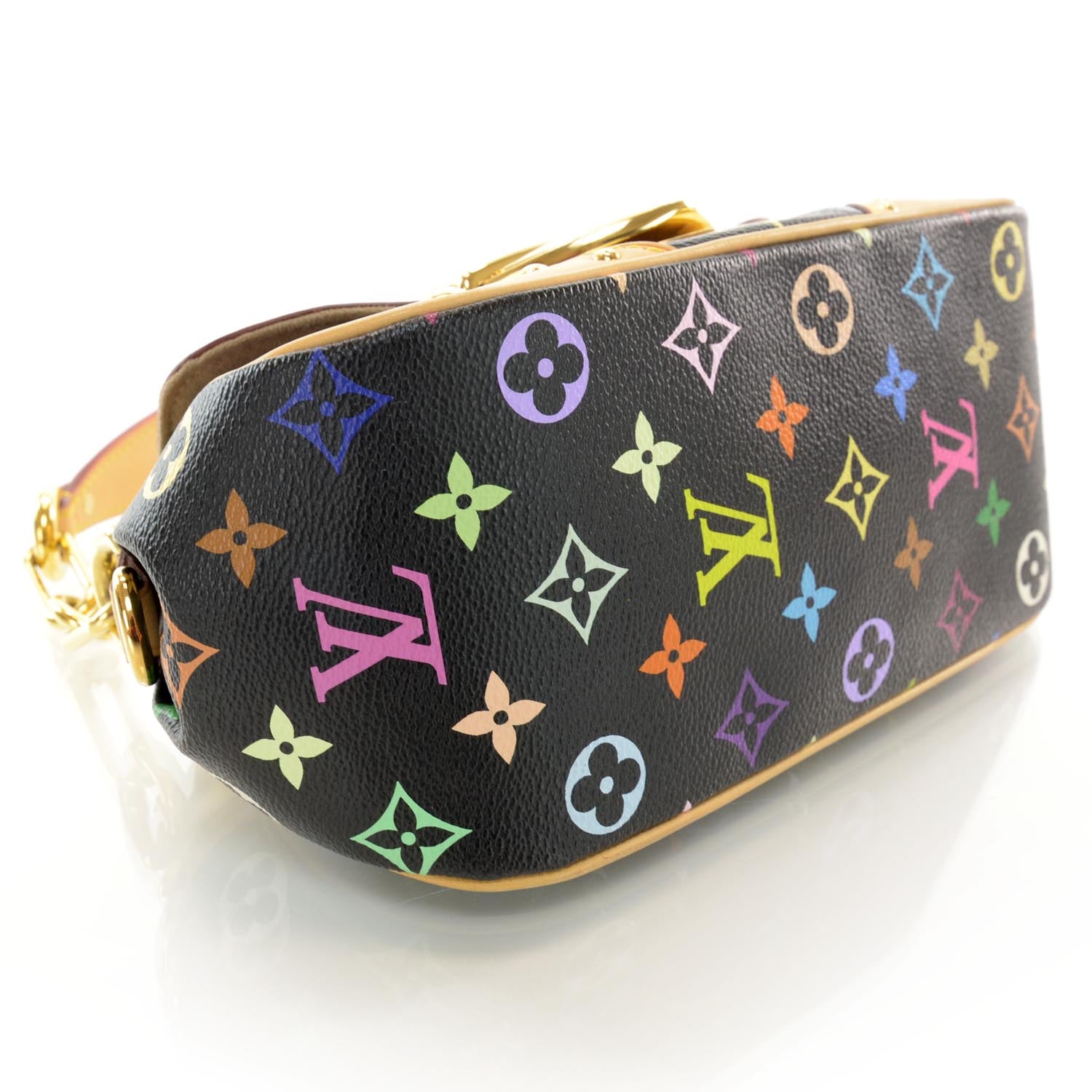 Louis Vuitton Monogram Multicolor Marilyn Black 4 of 7
