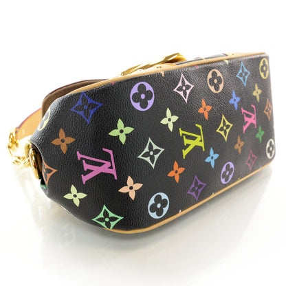 Louis Vuitton Monogram Multicolor Marilyn Black 4 of 7