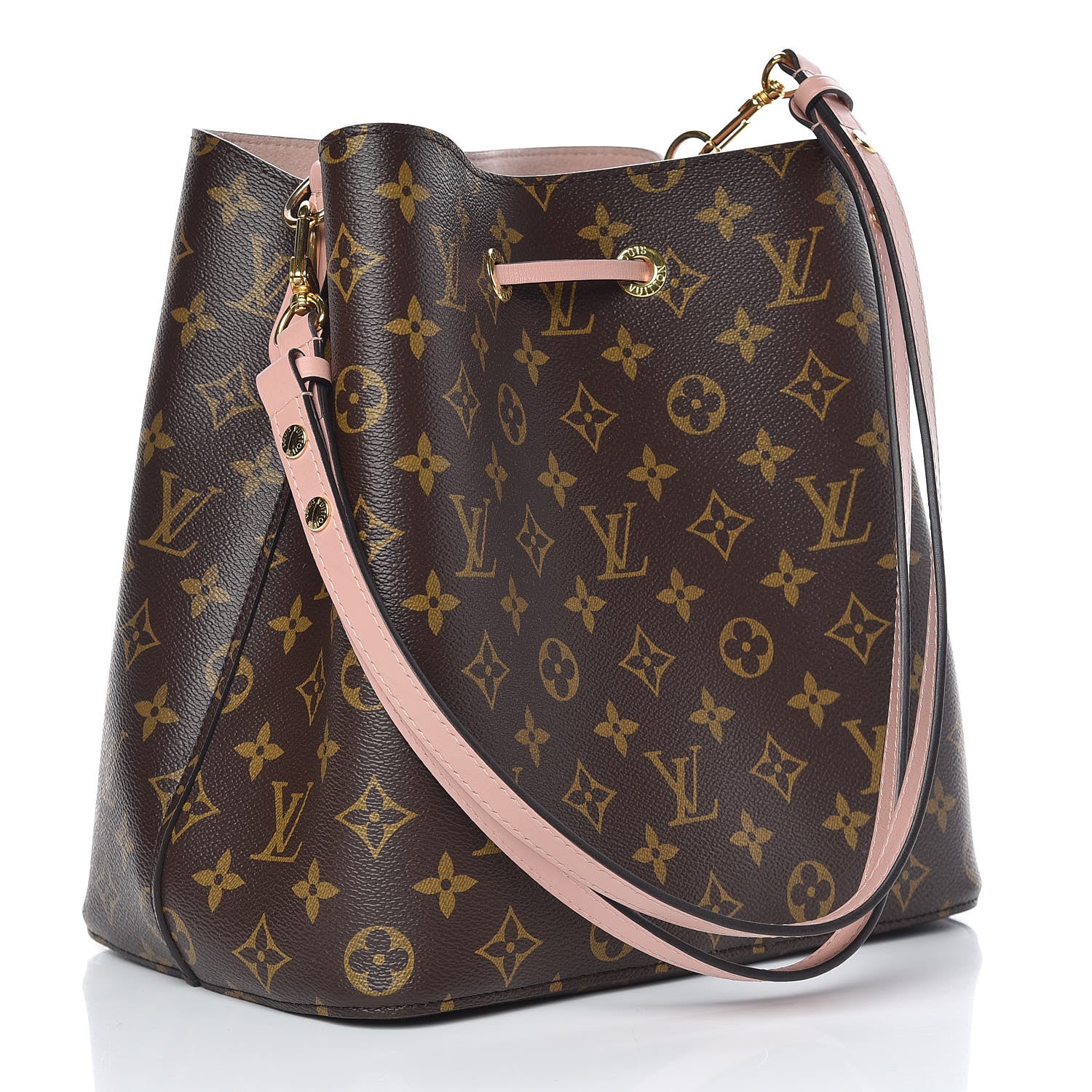 Louis Vuitton Monogram Neonoe MM Rose Poudre 3 of 18
