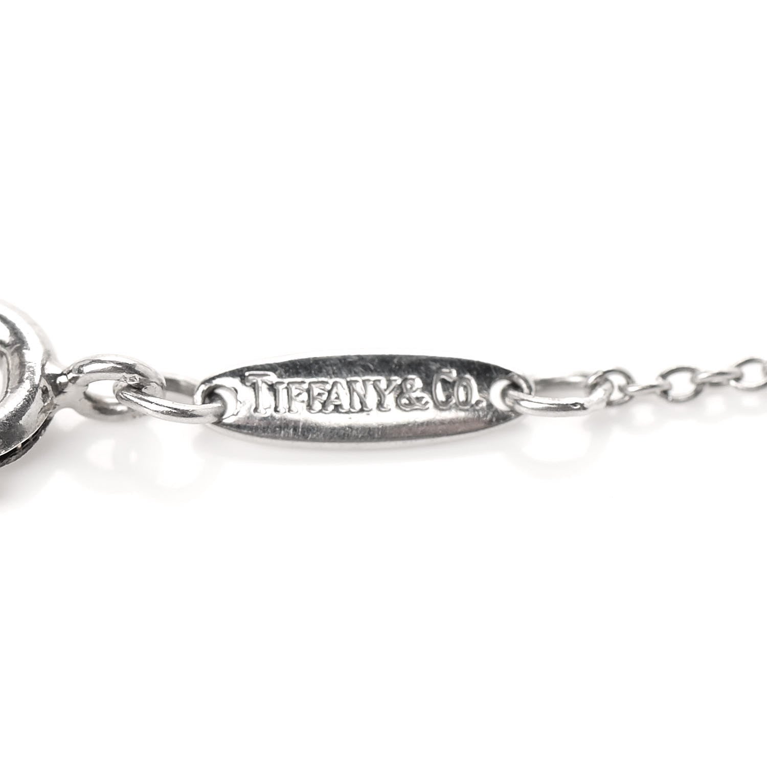 Tiffany Platinum Elsa Peretti Chain Necklace 16" 4 of 7