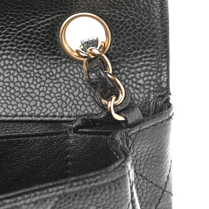 Chanel Caviar Quilted East West Flap Black 13 of 15
