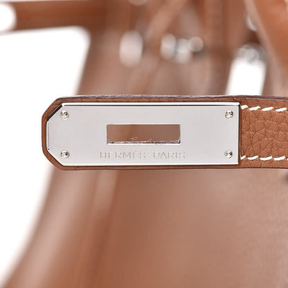 Hermes Taurillon Clemence Birkin 35 Gold 16 of 34