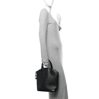 Louis Vuitton Epi Lockit Black 2 of 9