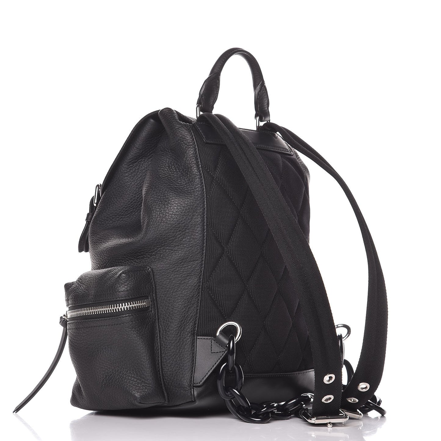 Deerskin Medium Rucksack Backpack Black