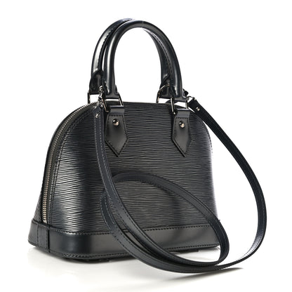 Louis Vuitton Epi Alma BB Black 3 of 10