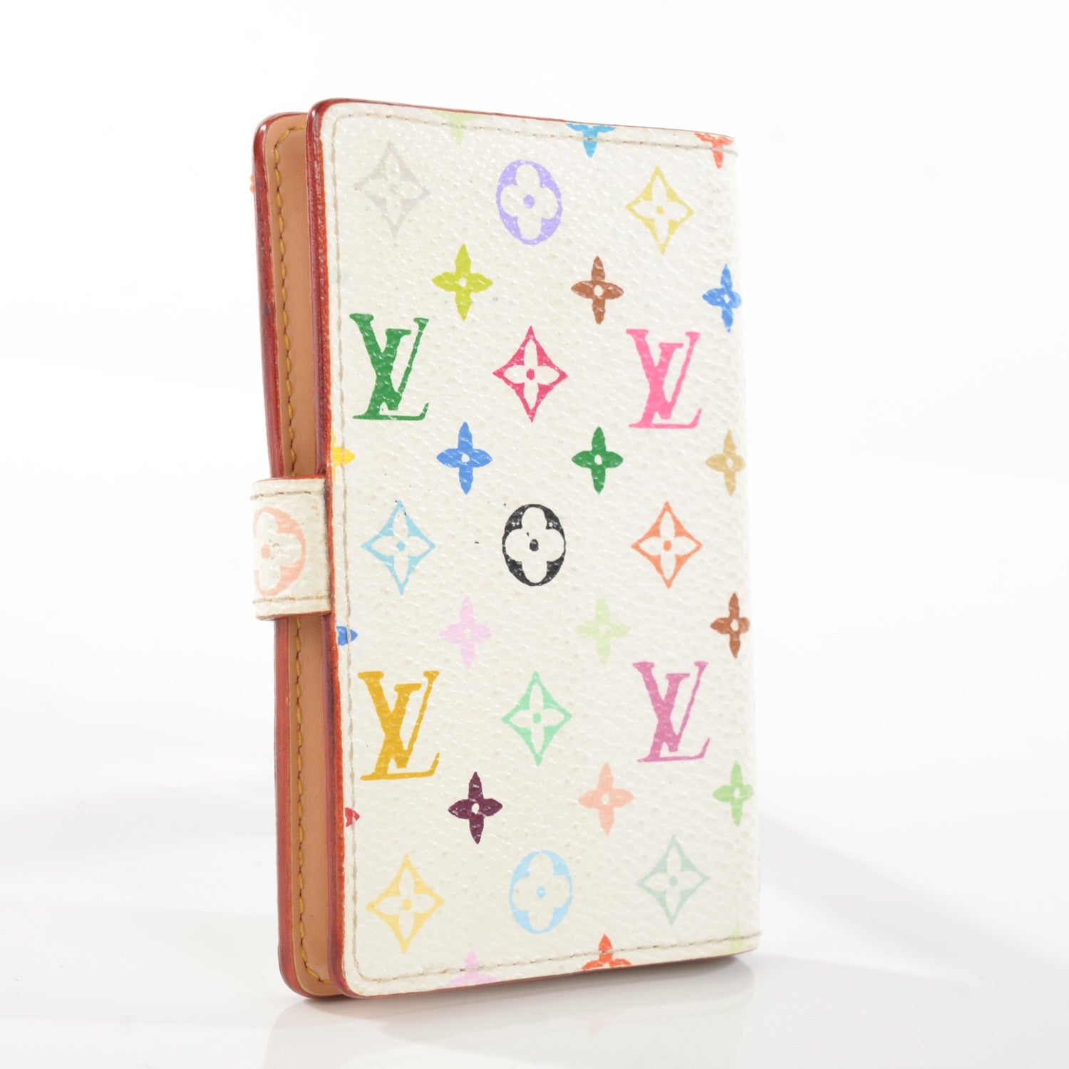Louis Vuitton Monogram Multicolor Carnet de Bal Mini Agenda Cover White 3 of 7