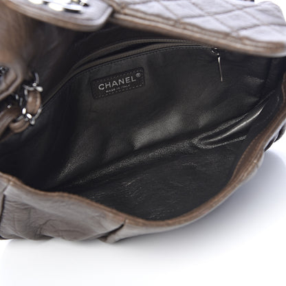 Chanel Distressed Lambskin Lady Braid Flap Brown 5 of 11