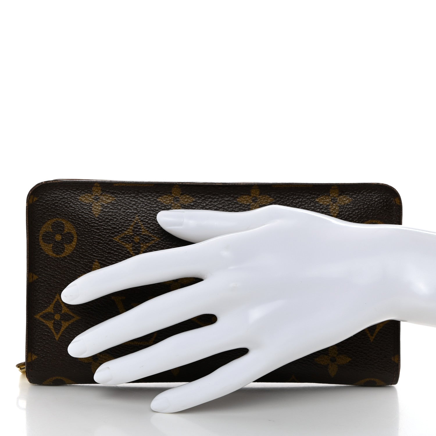 Louis Vuitton Monogram Porte-Monnaie Zippy Wallet 2 of 12