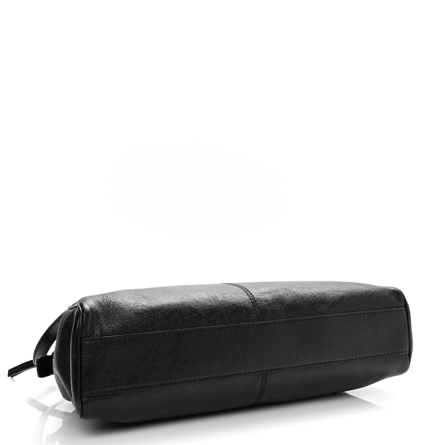 Calfskin Medium Re(Belle) Top Handle Bag Black