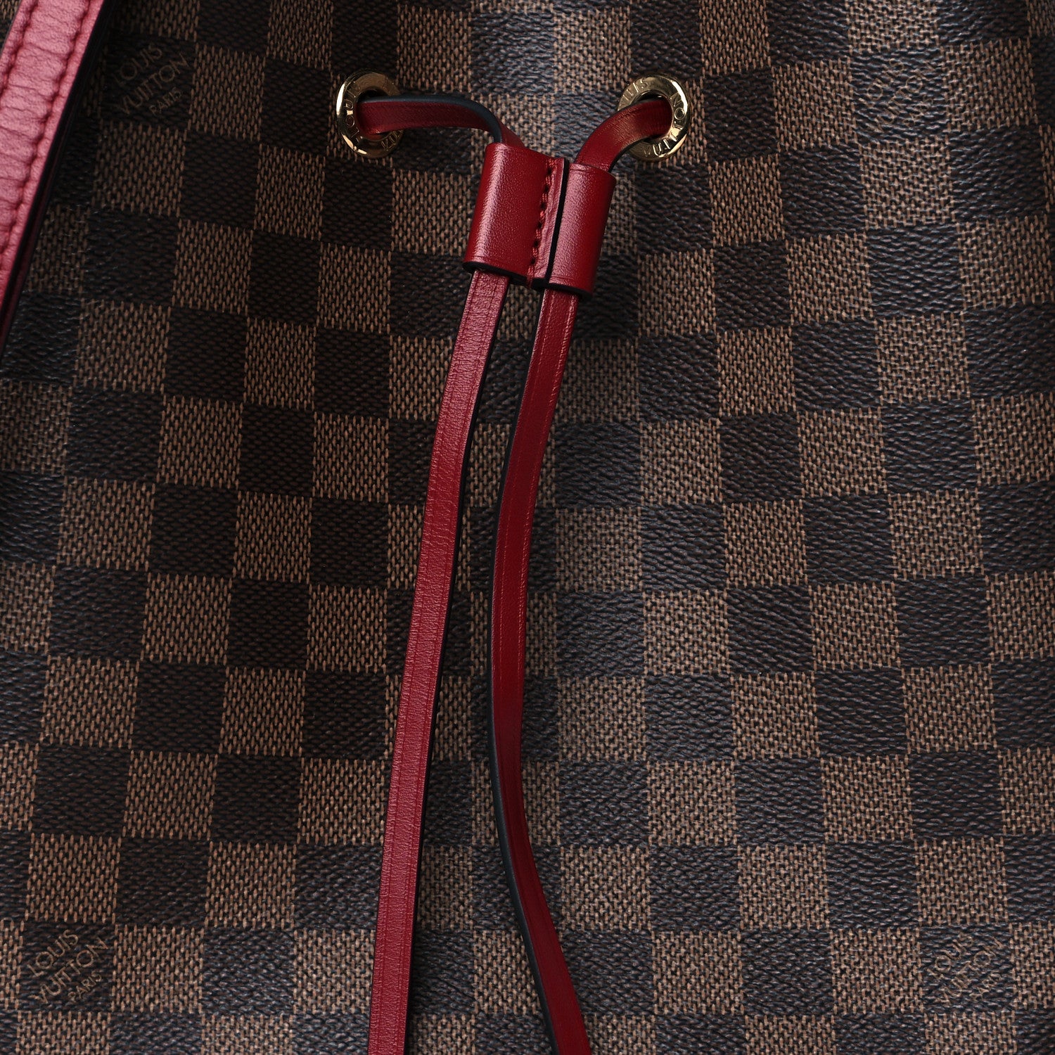 Louis Vuitton Damier Ebene Neonoe MM Cherry Berry 7 of 9