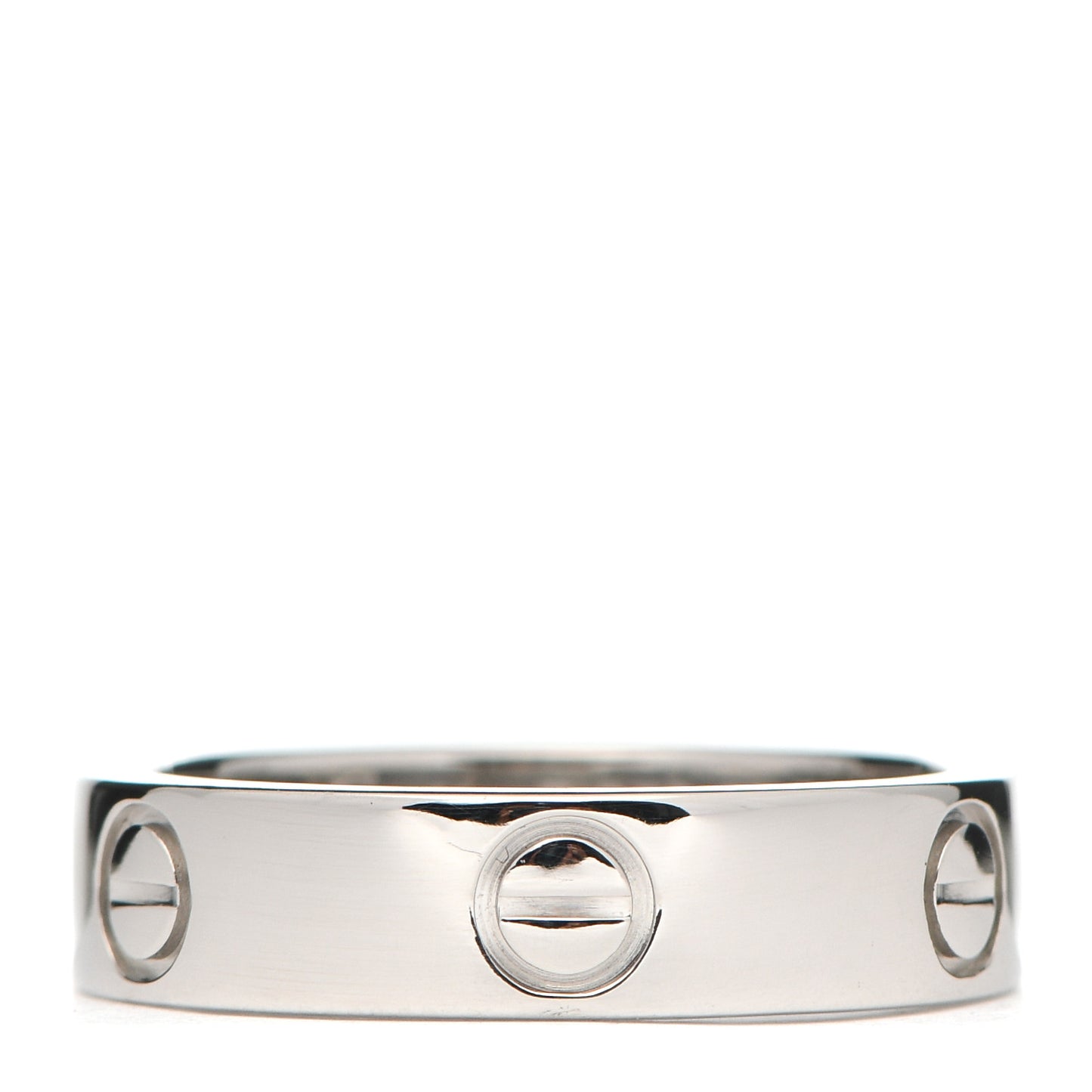 Platinum Diamond 5.5mm LOVE Ring 59 8.75