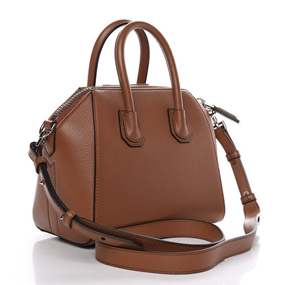 Givenchy Sugar Goatskin Mini Antigona Caramel 2 of 8