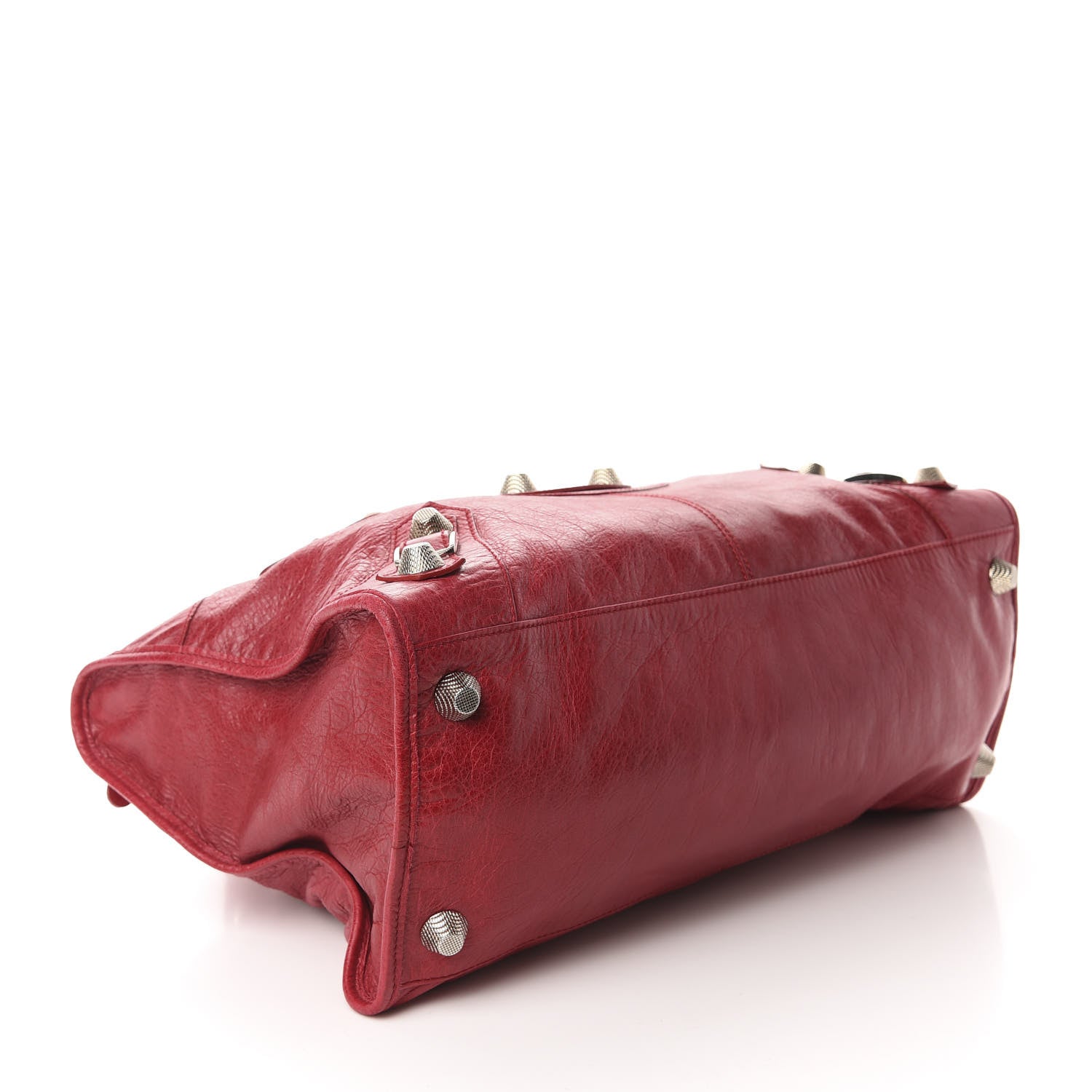 Balenciaga Agneau Giant 21 Silver Hardware Work Rubisse 4 of 14